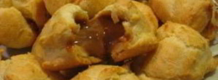 профитроли со сгущенкой. Шаг 5