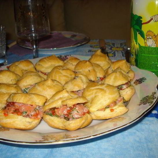 Рецепт профитролек