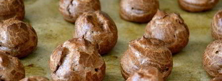 шоколадные профитроли. Шаг 6