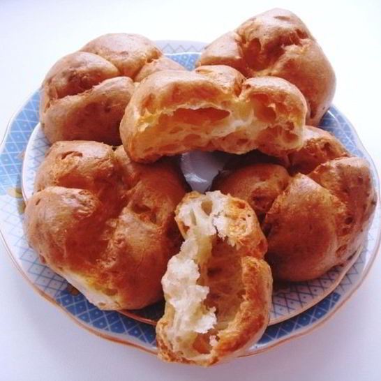 Рецепт сырных профитролей