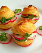 Эклеры из картофеля