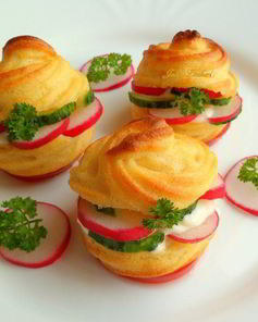 Эклеры из картофеля