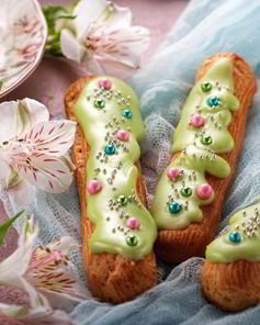 Эклеры Новогодние