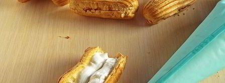 эклеры с белковым кремом. Шаг 20