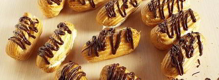 эклеры с белковым кремом. Шаг 21