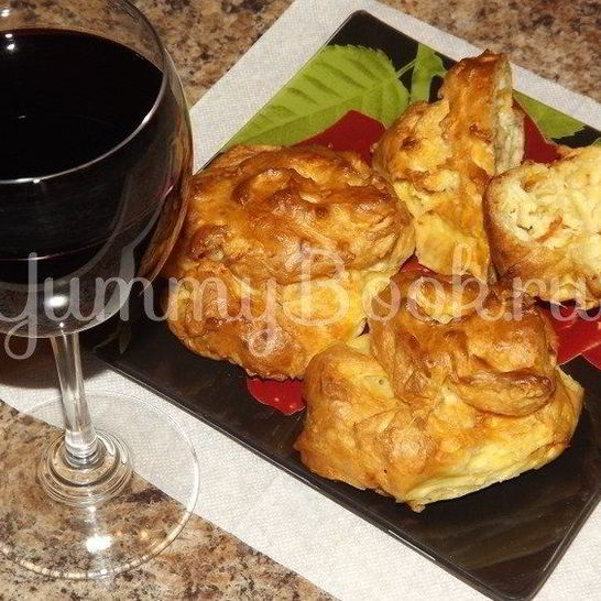 Рецепт закусочных профитролей