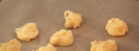 заварные профитроли с творожным кремом. Шаг 2