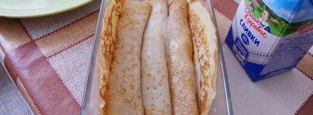 блинная запеканка десертная. Шаг 17