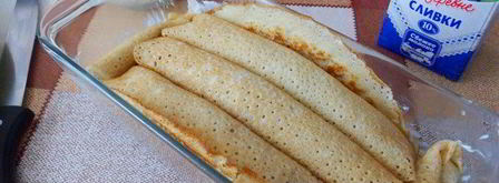 блинная запеканка десертная. Шаг 19