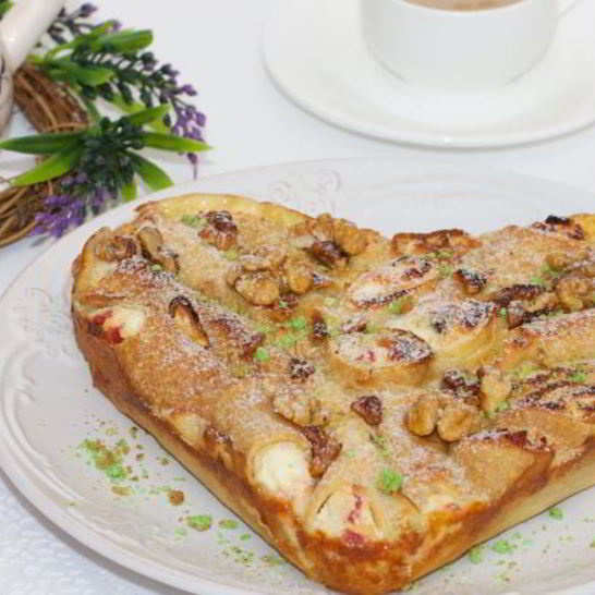 Рецепт блинной запеканки с творогома