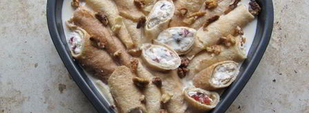 блинная запеканка с творогом. Шаг 7