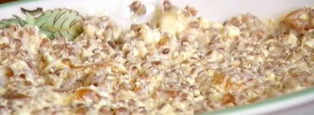 гречневая запеканка с творогом и курагой. Шаг 7