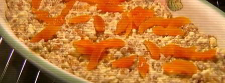 гречневая запеканка с творогом и курагой. Шаг 8