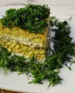Кабачковая запеканка с творогом