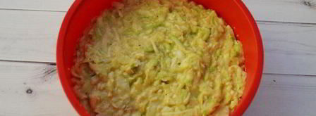 кабачковая запеканка с творогом. Шаг 5