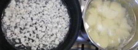 картофельная запеканка для детей. Шаг 2