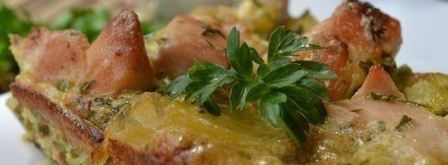 картофельная запеканка из куриных грудок. Шаг 6