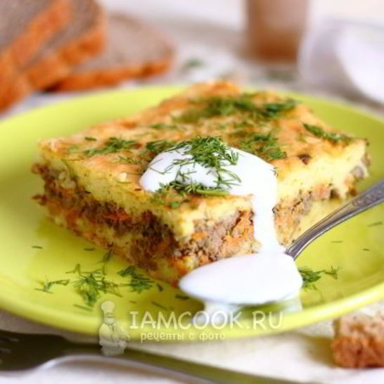 Рецепт картофельной запеканки с куриной печенью