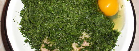 картофельная запеканка с курицей и шпинатом. Шаг 4