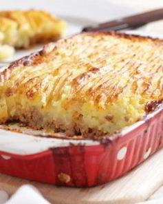 Картофельная запеканка с мясным фаршем