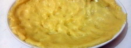 картофельная запеканка с мясом, сыром и помидорами черри. Шаг 2