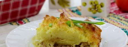 картофельная запеканка с мясом. Шаг 15