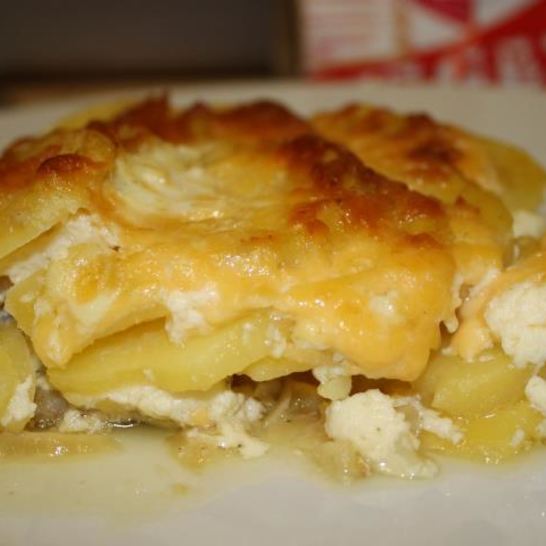 Рецепт картофельной запеканки с рыбой