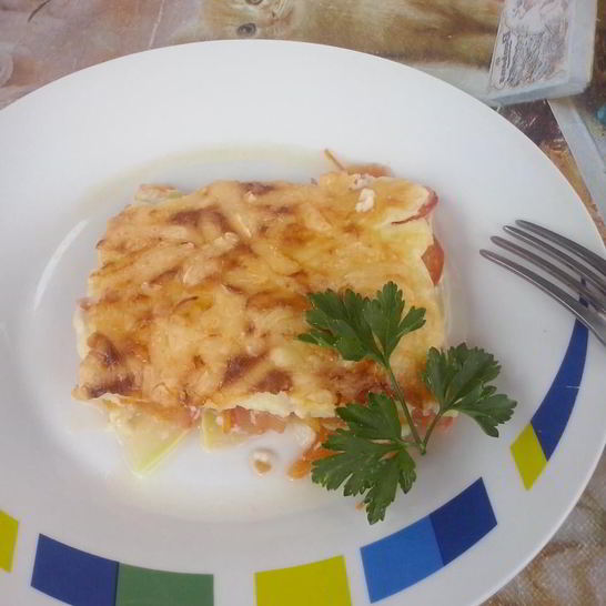 Рецепт овощной запеканки по-южному