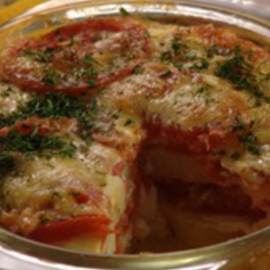 Рецепт помидорной запеканки