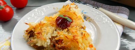 рисовая запеканка с фаршем. Шаг 11