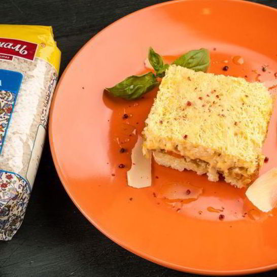 Рецепт рисовой запеканки с грибами