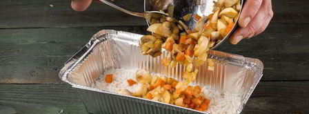 рисовая запеканка с грибами. Шаг 4