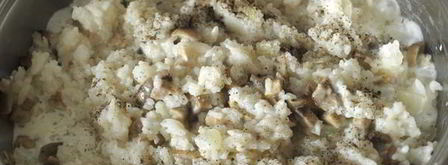 рисовая запеканка с шампиньонами. Шаг 3