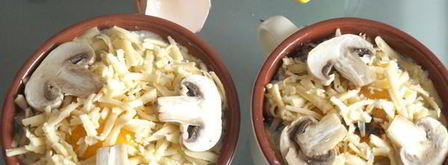 рисовая запеканка с шампиньонами. Шаг 5