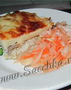 Рыбная запеканка