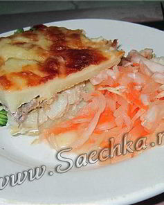 Рыбная запеканка