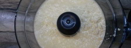 творожная запеканка под бруснично-банановым соусом. Шаг 2