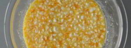 творожная запеканка с апельсиновой цедрой. Шаг 2