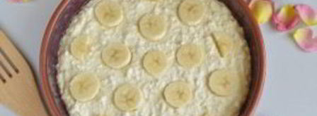 творожная запеканка с бананами. Шаг 5