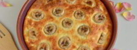 творожная запеканка с бананами. Шаг 6