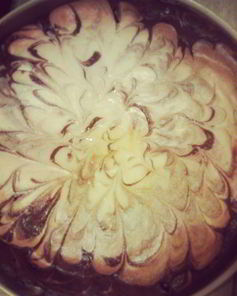 Творожная запеканка с шоколадом