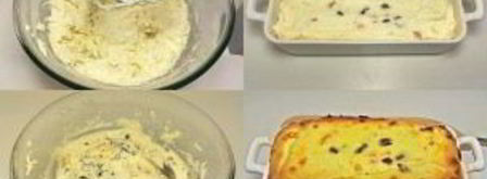 творожная запеканка с сухофруктами. Шаг 2