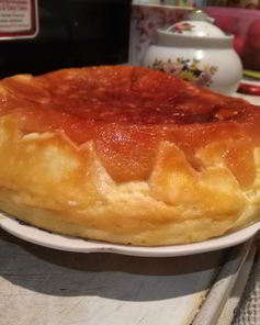 Творожная запеканка с яблоками в мультиварке