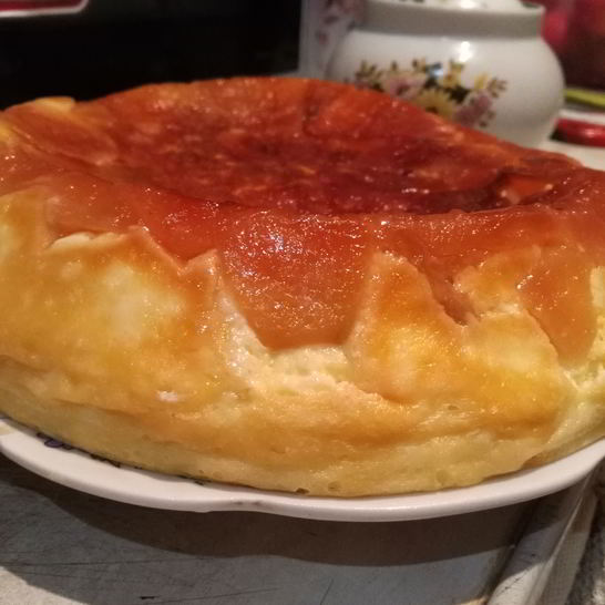 Рецепт творожной запеканки с яблоками в мультиварке