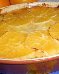 Творожно-апельсиновая запеканка