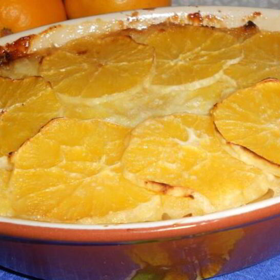 Рецепт творожно-апельсиновой запеканка