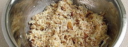 творожно-яблочная запеканка с изюмом. Шаг 6