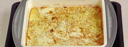 творожно-яблочная запеканка с изюмом. Шаг 8