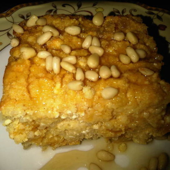 Рецепт тыквенной запеканки из пшена и творога