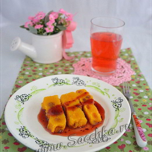 Тыквенная запеканка